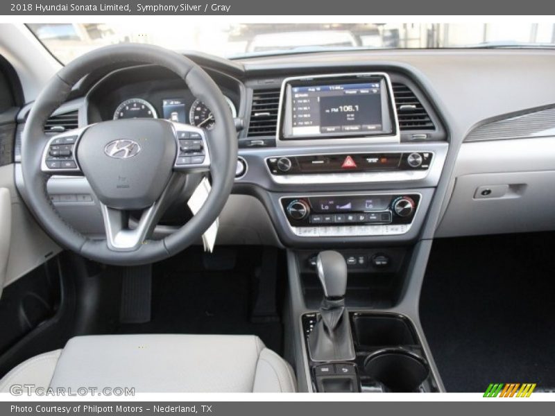 Symphony Silver / Gray 2018 Hyundai Sonata Limited