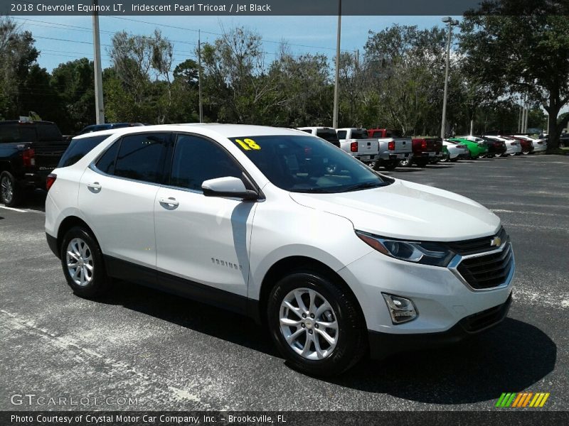 Iridescent Pearl Tricoat / Jet Black 2018 Chevrolet Equinox LT