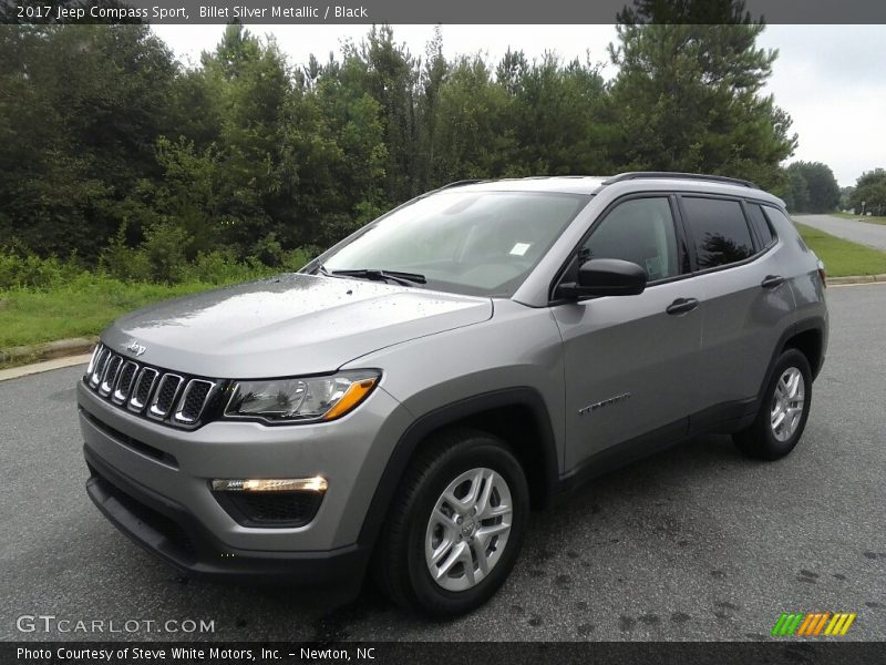 Billet Silver Metallic / Black 2017 Jeep Compass Sport