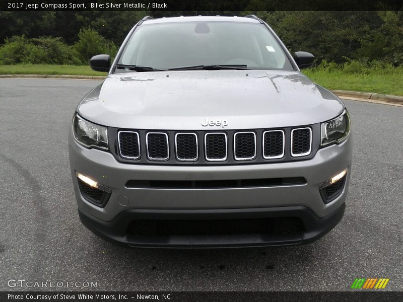 Billet Silver Metallic / Black 2017 Jeep Compass Sport