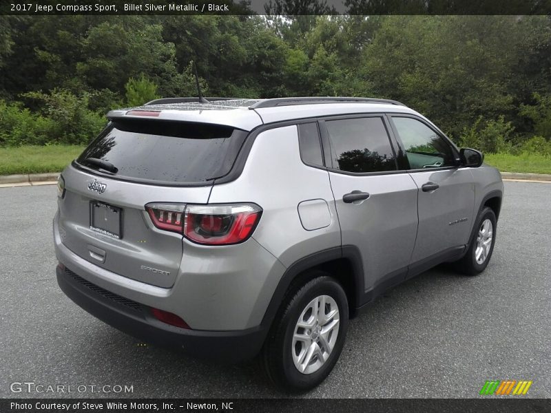 Billet Silver Metallic / Black 2017 Jeep Compass Sport