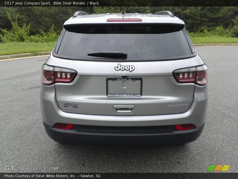 Billet Silver Metallic / Black 2017 Jeep Compass Sport