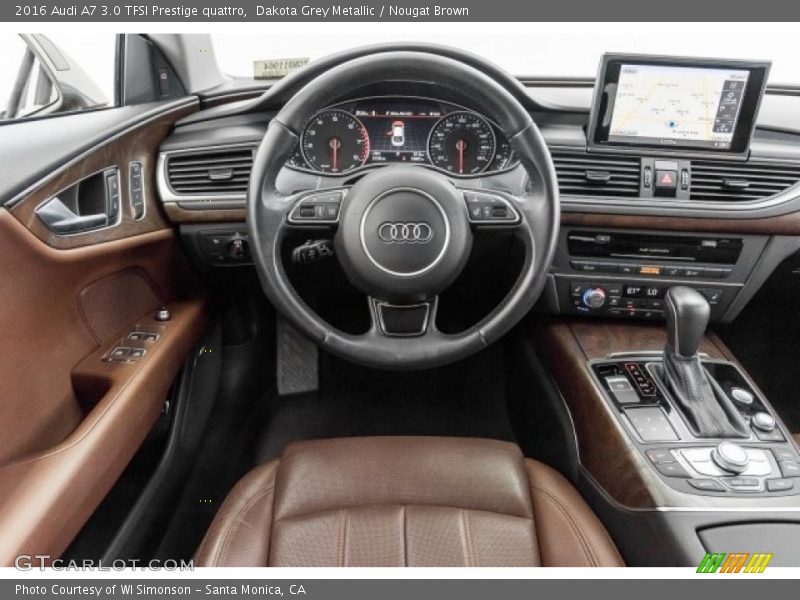  2016 A7 3.0 TFSI Prestige quattro Nougat Brown Interior