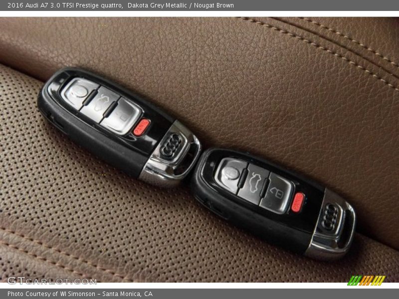 Keys of 2016 A7 3.0 TFSI Prestige quattro