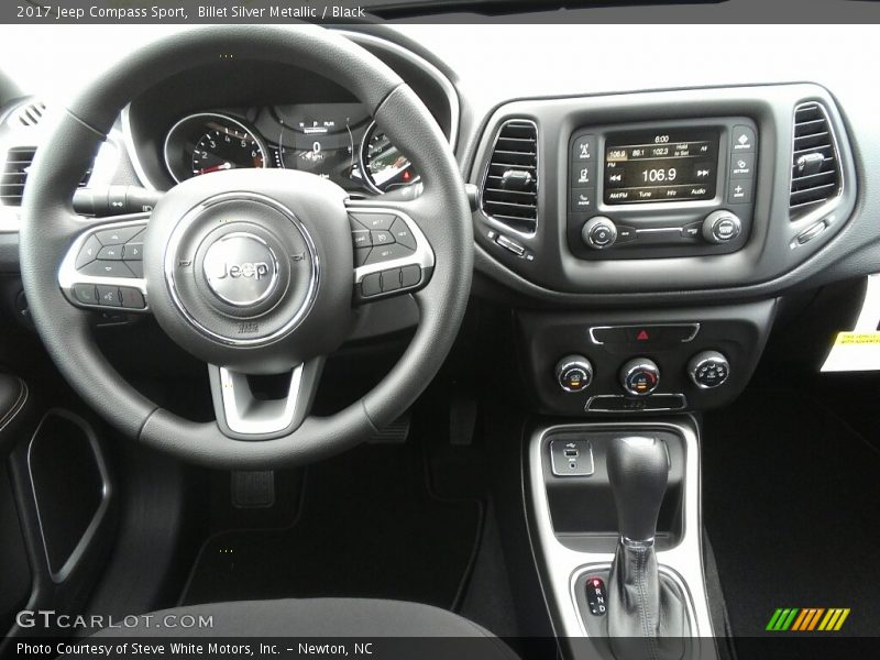 Billet Silver Metallic / Black 2017 Jeep Compass Sport