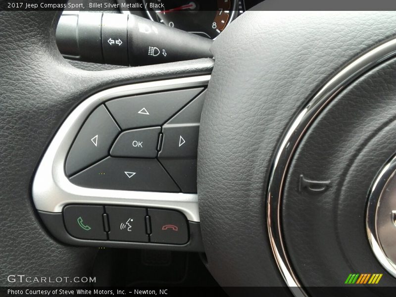 Billet Silver Metallic / Black 2017 Jeep Compass Sport