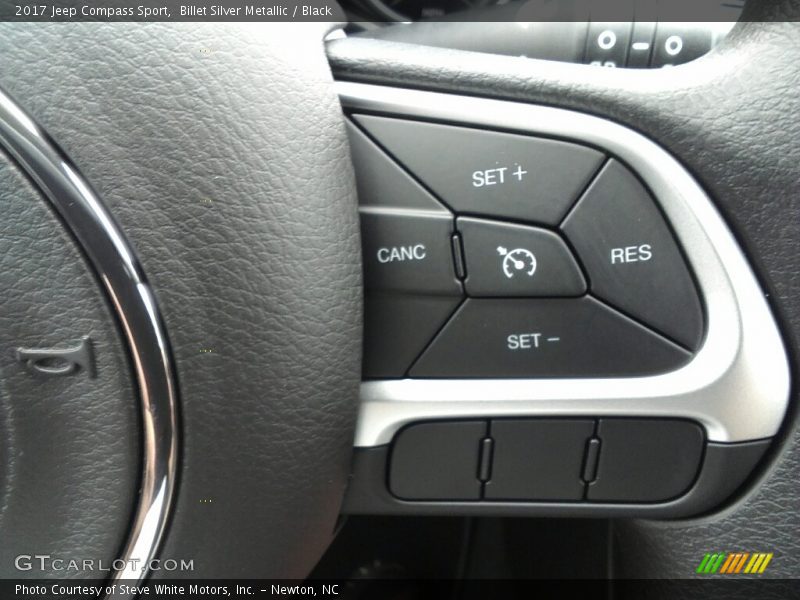 Billet Silver Metallic / Black 2017 Jeep Compass Sport