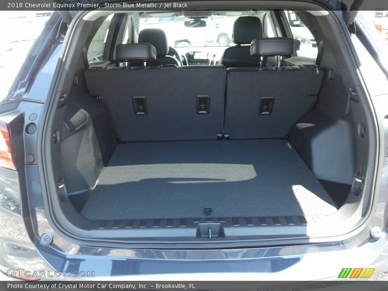 Storm Blue Metallic / Jet Black 2018 Chevrolet Equinox Premier