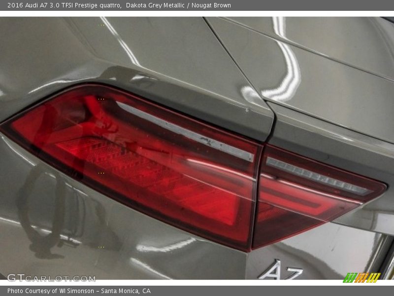 Dakota Grey Metallic / Nougat Brown 2016 Audi A7 3.0 TFSI Prestige quattro