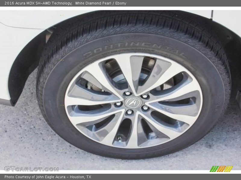 White Diamond Pearl / Ebony 2016 Acura MDX SH-AWD Technology