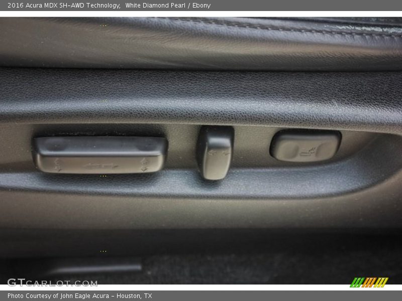 White Diamond Pearl / Ebony 2016 Acura MDX SH-AWD Technology