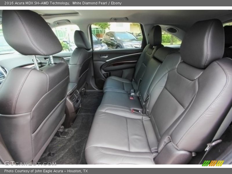 White Diamond Pearl / Ebony 2016 Acura MDX SH-AWD Technology