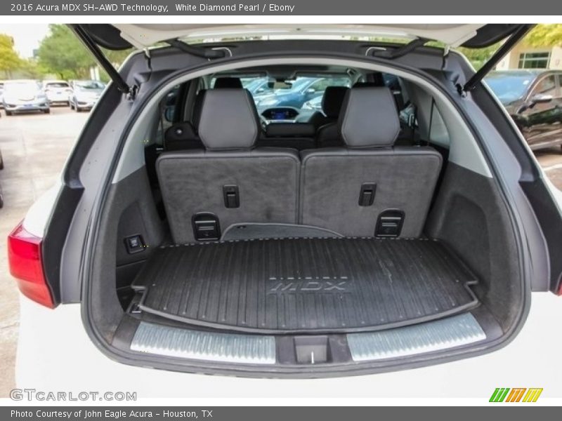 White Diamond Pearl / Ebony 2016 Acura MDX SH-AWD Technology