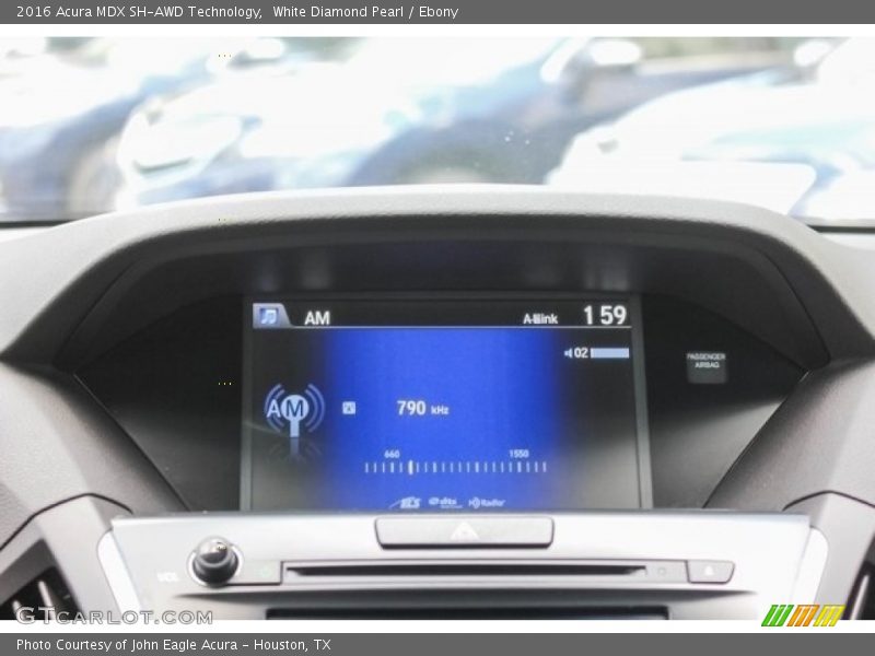 White Diamond Pearl / Ebony 2016 Acura MDX SH-AWD Technology