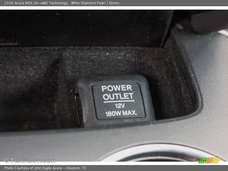 White Diamond Pearl / Ebony 2016 Acura MDX SH-AWD Technology