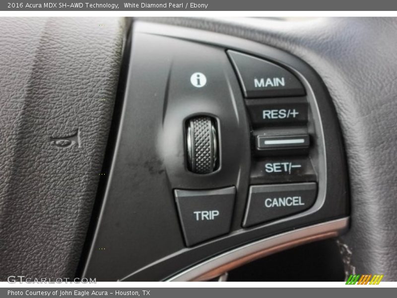 White Diamond Pearl / Ebony 2016 Acura MDX SH-AWD Technology