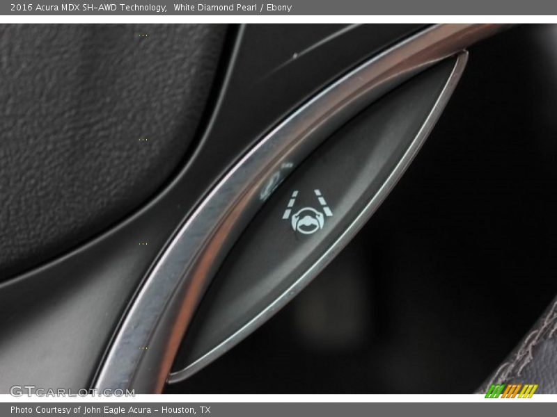 White Diamond Pearl / Ebony 2016 Acura MDX SH-AWD Technology