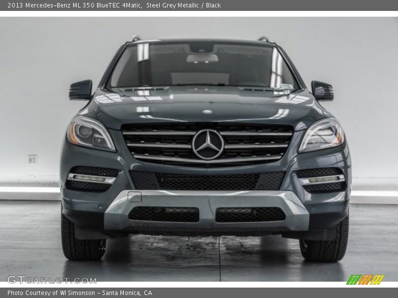 Steel Grey Metallic / Black 2013 Mercedes-Benz ML 350 BlueTEC 4Matic