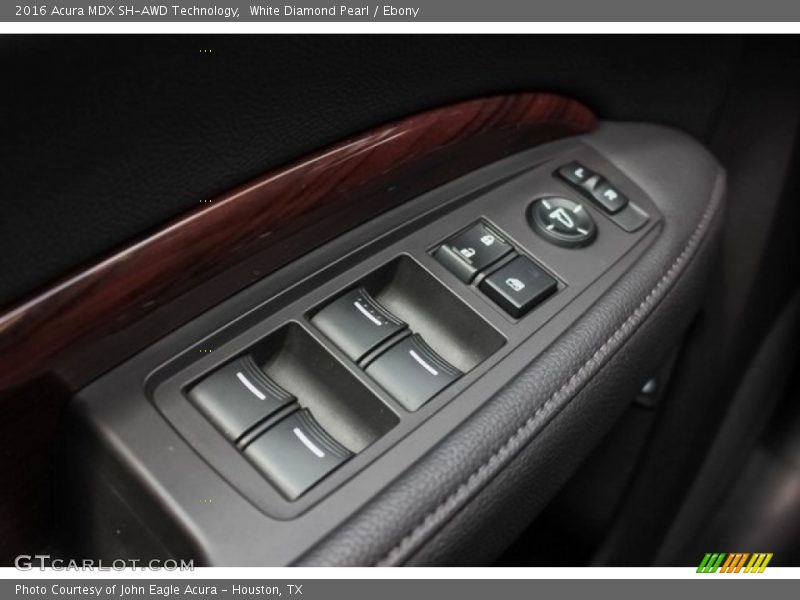 White Diamond Pearl / Ebony 2016 Acura MDX SH-AWD Technology