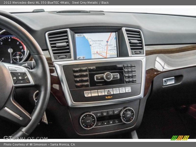 Steel Grey Metallic / Black 2013 Mercedes-Benz ML 350 BlueTEC 4Matic