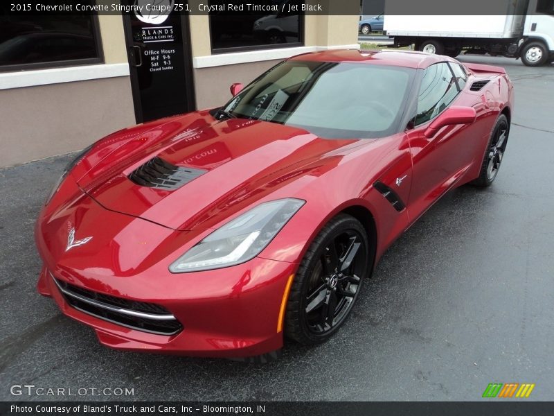 Crystal Red Tintcoat / Jet Black 2015 Chevrolet Corvette Stingray Coupe Z51