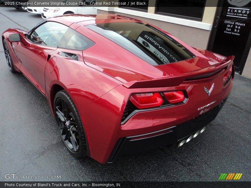 Crystal Red Tintcoat / Jet Black 2015 Chevrolet Corvette Stingray Coupe Z51