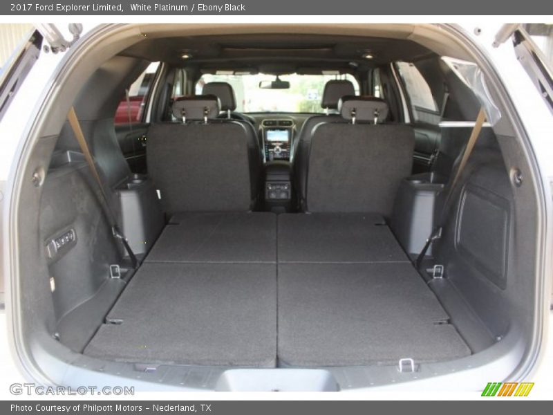 White Platinum / Ebony Black 2017 Ford Explorer Limited