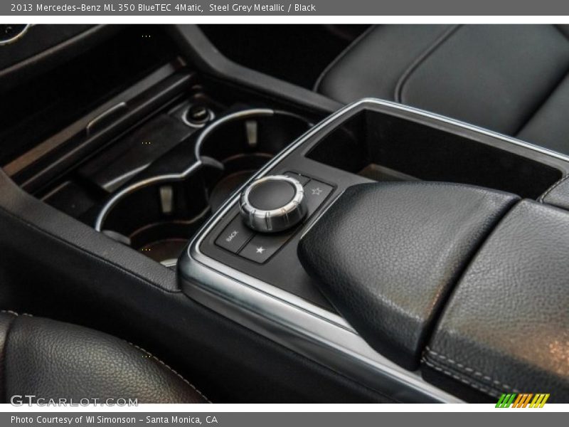 Steel Grey Metallic / Black 2013 Mercedes-Benz ML 350 BlueTEC 4Matic