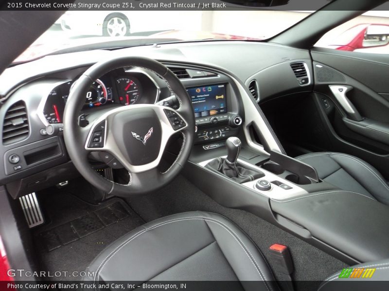  2015 Corvette Stingray Coupe Z51 Jet Black Interior