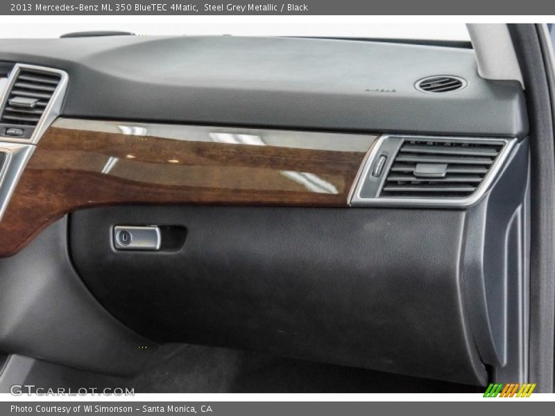 Steel Grey Metallic / Black 2013 Mercedes-Benz ML 350 BlueTEC 4Matic