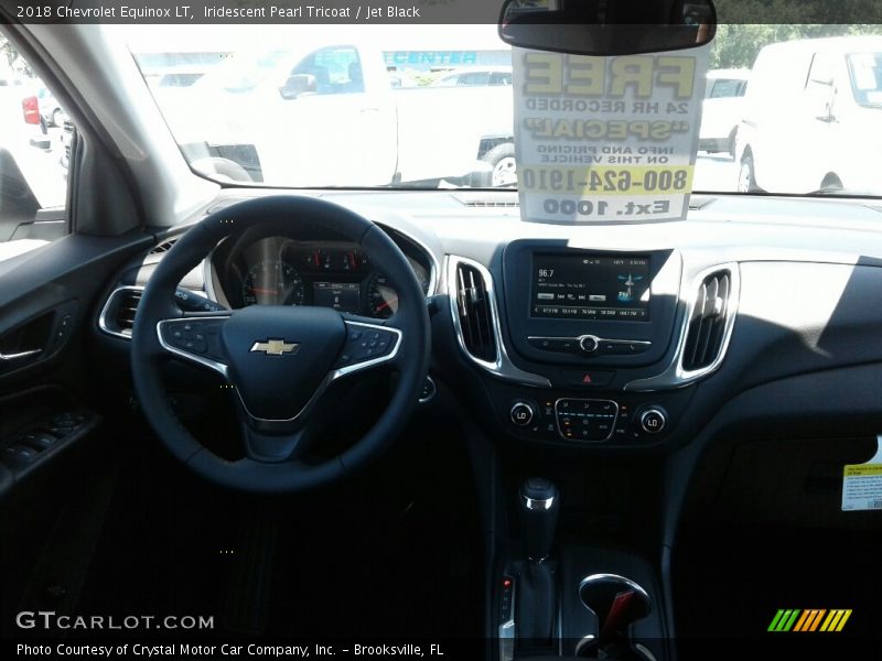 Iridescent Pearl Tricoat / Jet Black 2018 Chevrolet Equinox LT