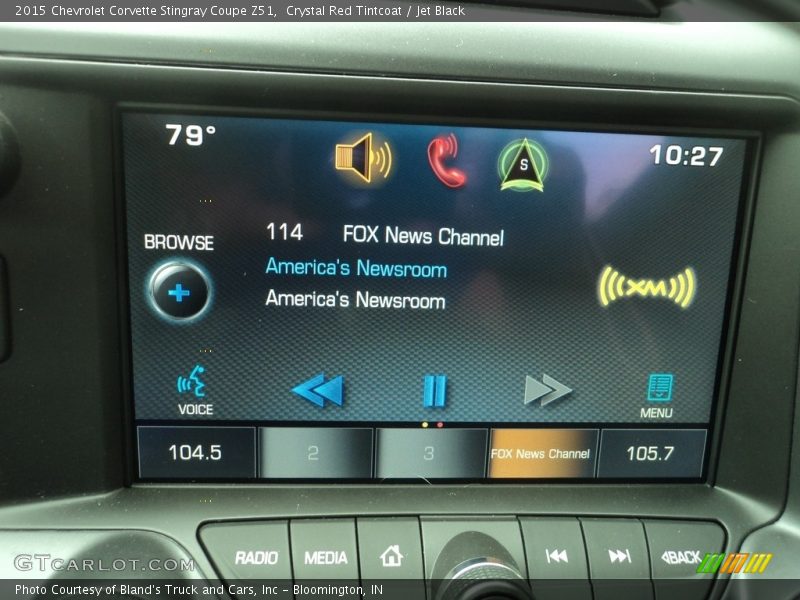 Crystal Red Tintcoat / Jet Black 2015 Chevrolet Corvette Stingray Coupe Z51