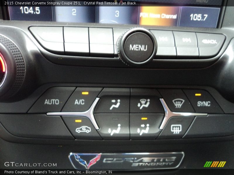 Crystal Red Tintcoat / Jet Black 2015 Chevrolet Corvette Stingray Coupe Z51