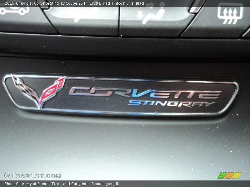 Crystal Red Tintcoat / Jet Black 2015 Chevrolet Corvette Stingray Coupe Z51