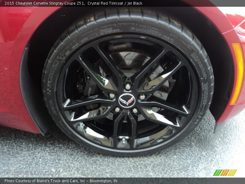 Crystal Red Tintcoat / Jet Black 2015 Chevrolet Corvette Stingray Coupe Z51