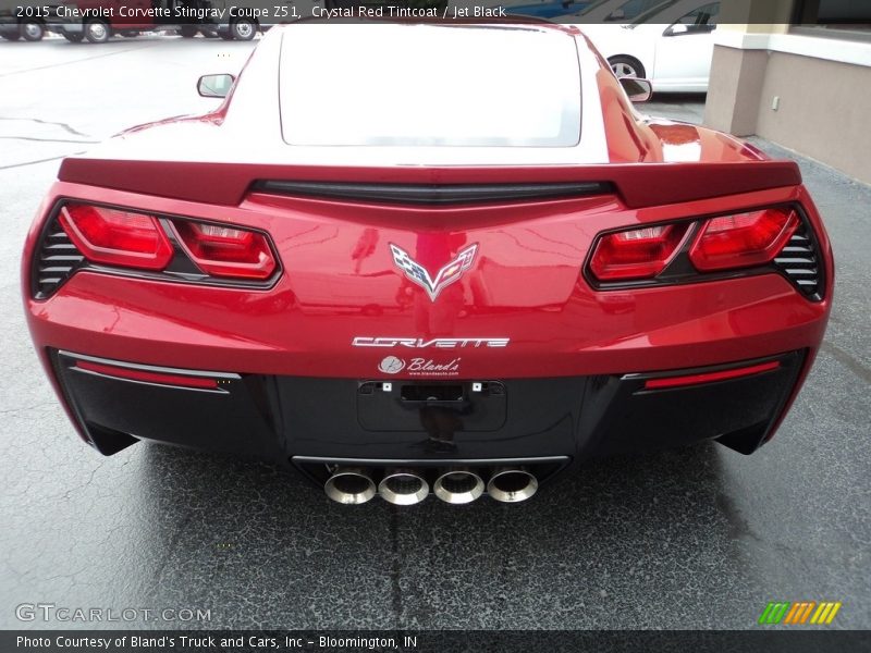 Crystal Red Tintcoat / Jet Black 2015 Chevrolet Corvette Stingray Coupe Z51