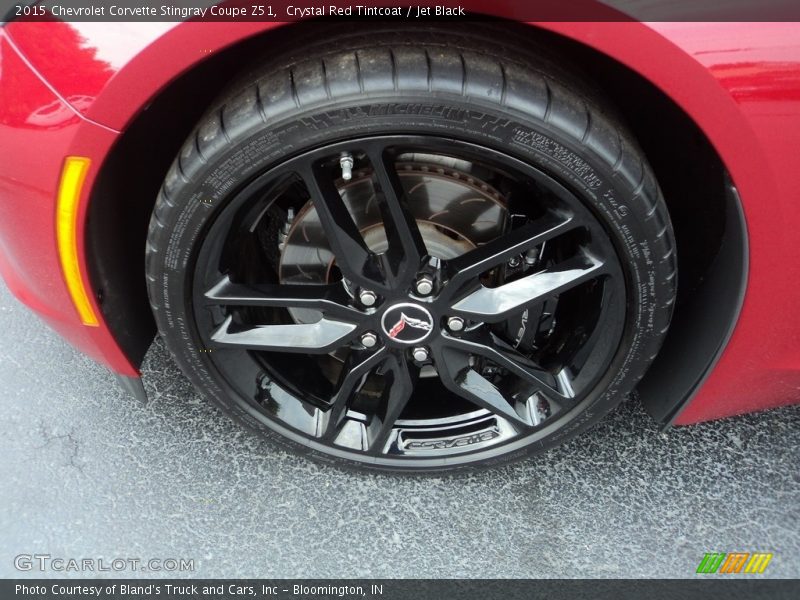 Crystal Red Tintcoat / Jet Black 2015 Chevrolet Corvette Stingray Coupe Z51