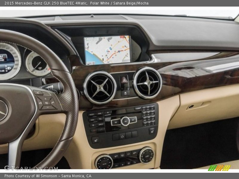 Polar White / Sahara Beige/Mocha 2015 Mercedes-Benz GLK 250 BlueTEC 4Matic
