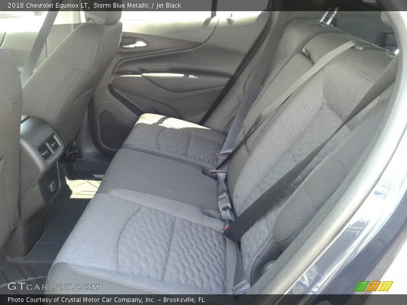 Storm Blue Metallic / Jet Black 2018 Chevrolet Equinox LT