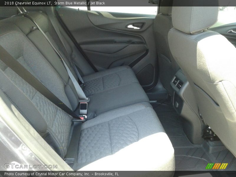 Storm Blue Metallic / Jet Black 2018 Chevrolet Equinox LT