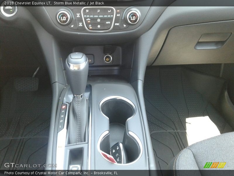 Storm Blue Metallic / Jet Black 2018 Chevrolet Equinox LT