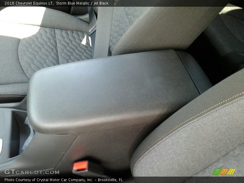 Storm Blue Metallic / Jet Black 2018 Chevrolet Equinox LT