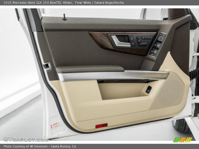Polar White / Sahara Beige/Mocha 2015 Mercedes-Benz GLK 250 BlueTEC 4Matic