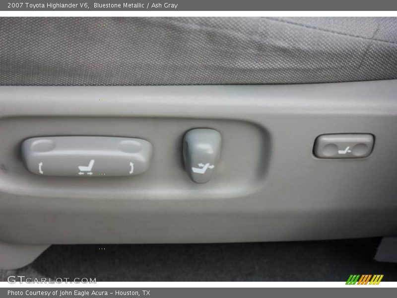 Bluestone Metallic / Ash Gray 2007 Toyota Highlander V6