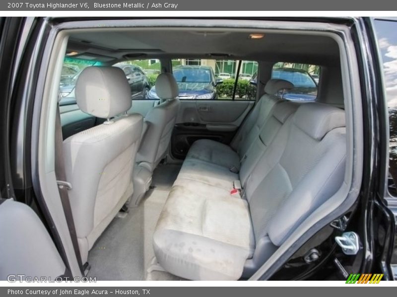 Bluestone Metallic / Ash Gray 2007 Toyota Highlander V6