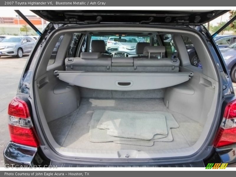 Bluestone Metallic / Ash Gray 2007 Toyota Highlander V6