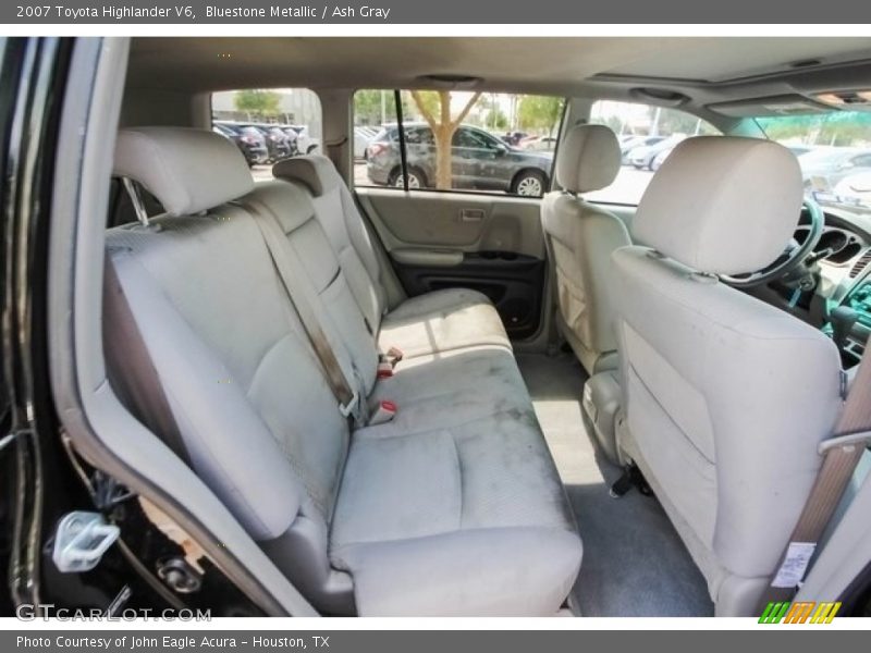 Bluestone Metallic / Ash Gray 2007 Toyota Highlander V6