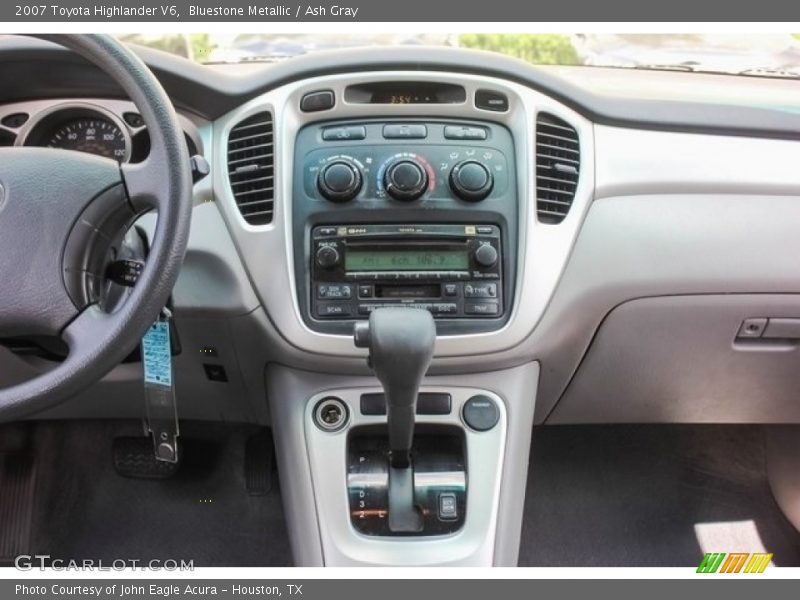 Bluestone Metallic / Ash Gray 2007 Toyota Highlander V6