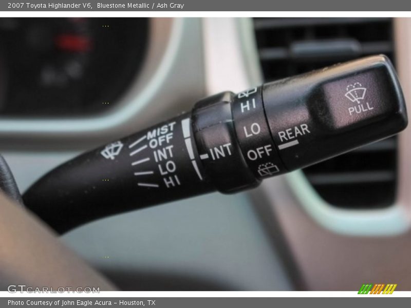 Bluestone Metallic / Ash Gray 2007 Toyota Highlander V6