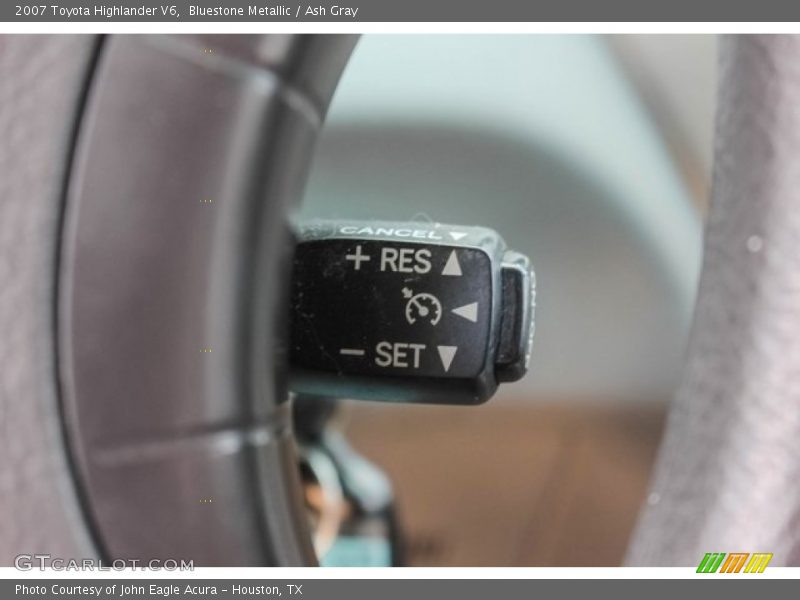 Bluestone Metallic / Ash Gray 2007 Toyota Highlander V6